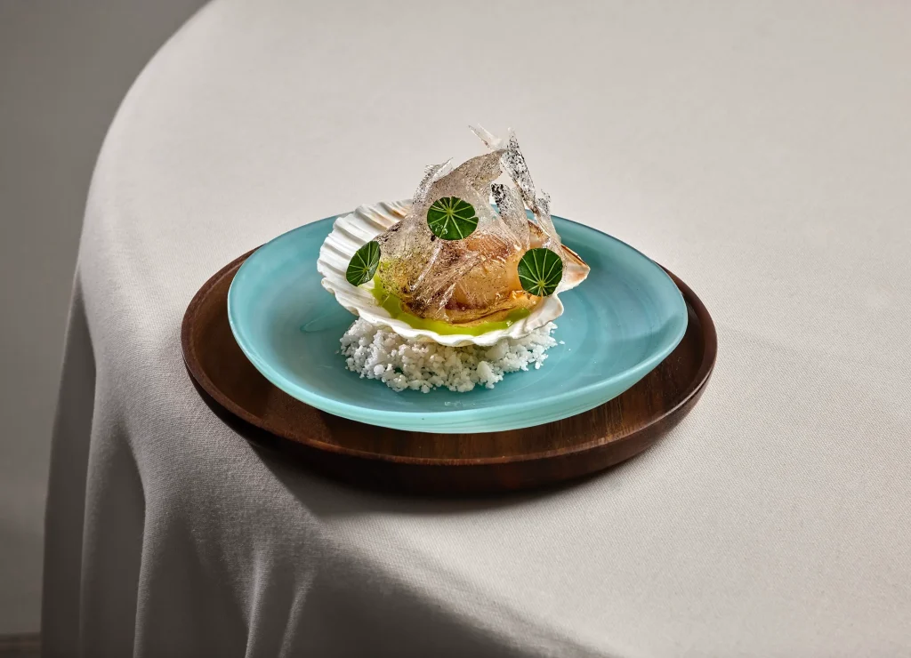 Creación del chef Edwin Rodríguez con ingredientes locales colombianos